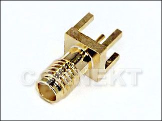 Złącze SSMA 50ohm do montażu na P.C.B - SSMA JACK CONNECTOR